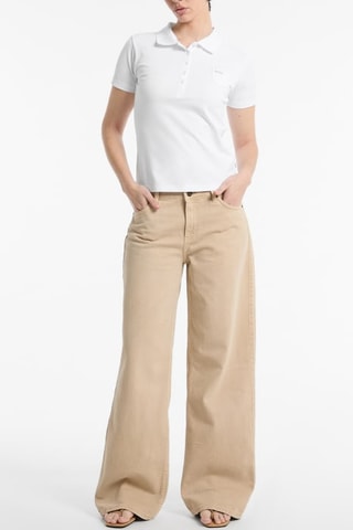 Polo slim - Blanc - Guess