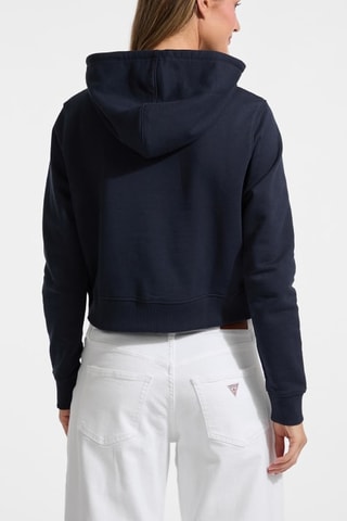 Sweat à capuche - Bleu marine - Guess