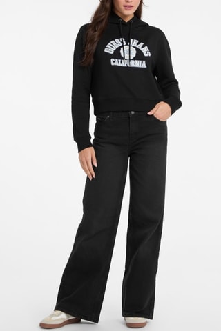 Sweat à capuche - Noir - Guess