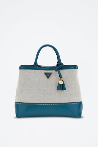 Sac à main - Bleu et gris