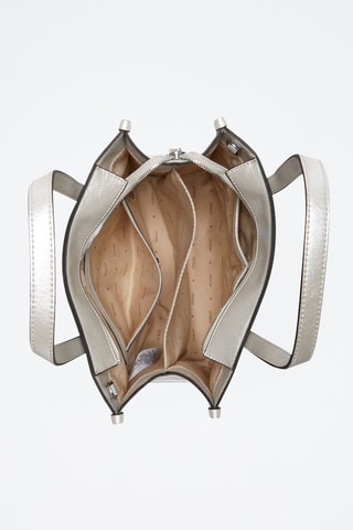 Cabas - Gris et argenté