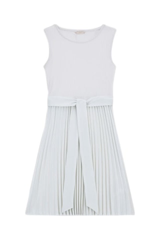 Robe plissée - Blanc