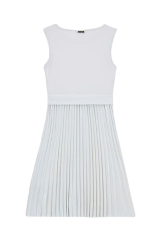 Robe plissée - Blanc