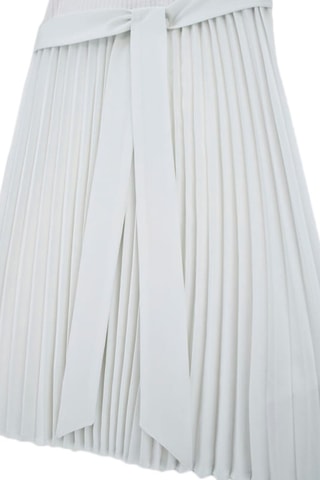 Robe plissée - Blanc