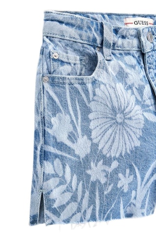 Short en jean - Bleu