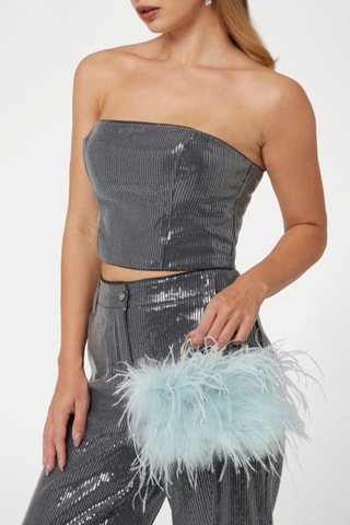 Sac à main Dalida - Ciel