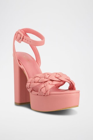 Sandales à talons - Fuchsia