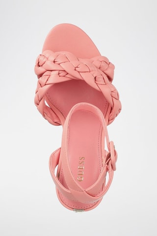 Sandales à talons - Fuchsia