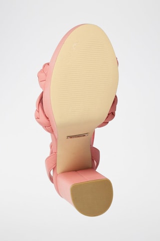 Sandales à talons - Fuchsia