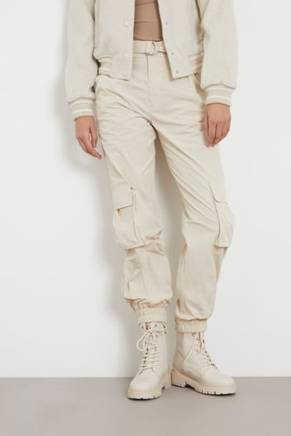 Pantalon relaxed - Ecru