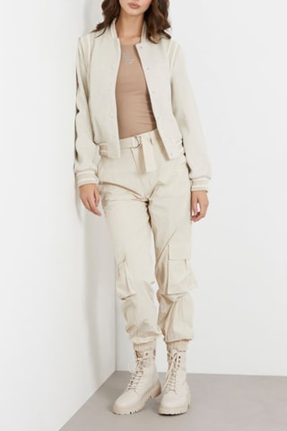 Pantalon relaxed - Ecru