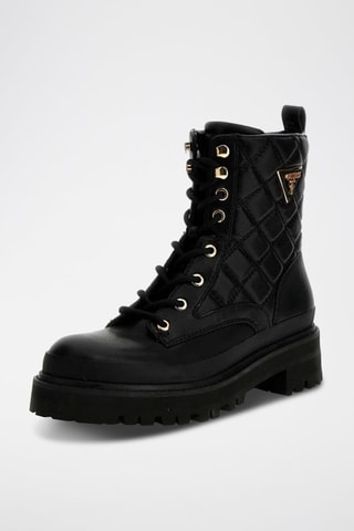 Bottines - Noir et marron clair