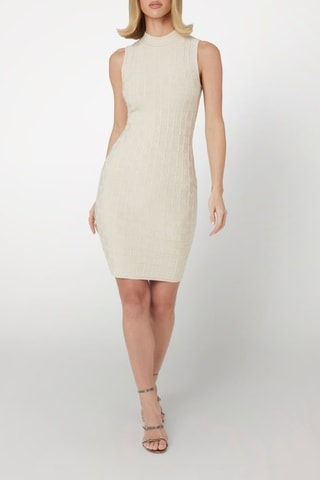 Robe fourreau - Ecru