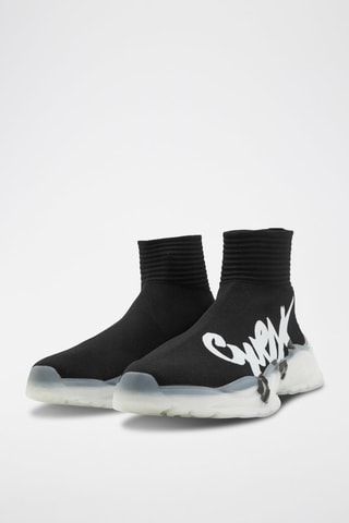 Tennis chaussettes Belluno - Noir