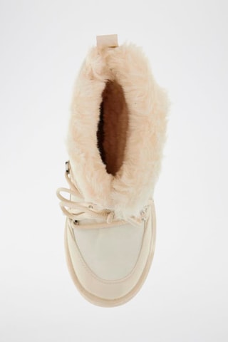 Après-ski fourrés - Ivoire