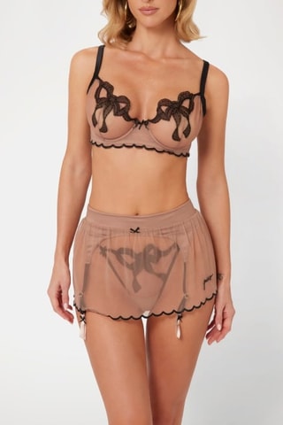 Porte-jarretelles Sabrina - Rose