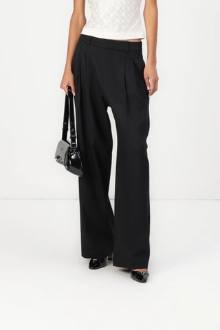 Pantalon wide leg Sancha - Noir