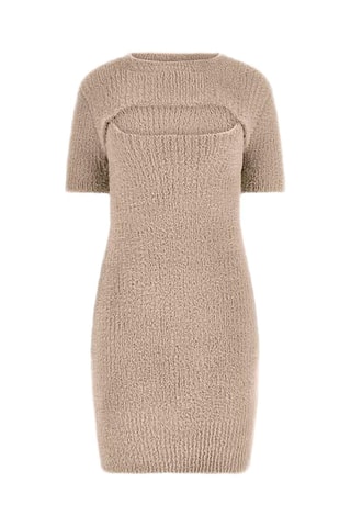 Robe fourreau Meteor - Taupe