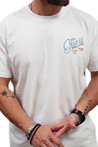 T-shirt en lin - Blanc