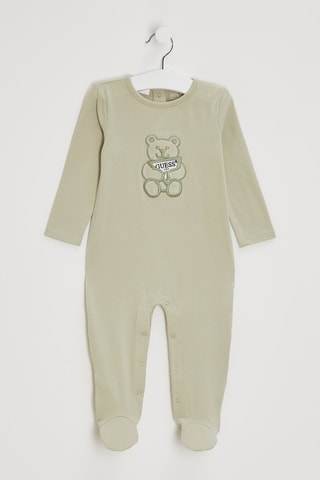 Grenouillère en coton biologique - Gris foncé