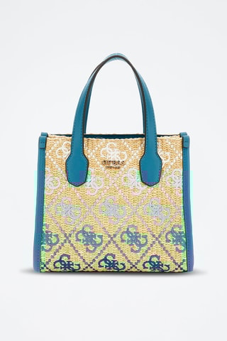 Cabas Silvana - Bleu canard