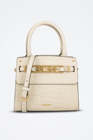 Sac à main en cuir - Beige