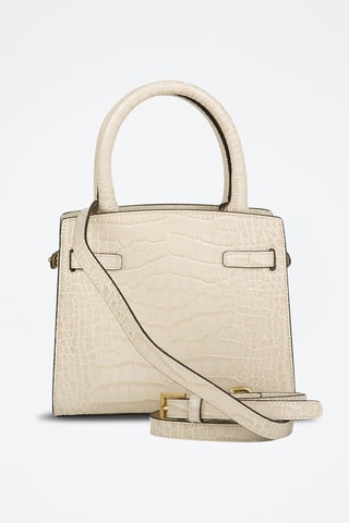 Sac à main en cuir - Beige