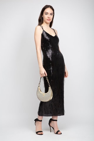 Sac porté épaule Lua - Doré