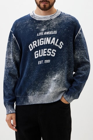 Pull tie and dye Go Reverse - Bleu marine