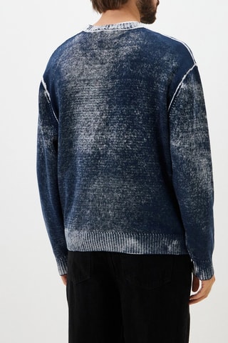 Pull tie and dye Go Reverse - Bleu marine