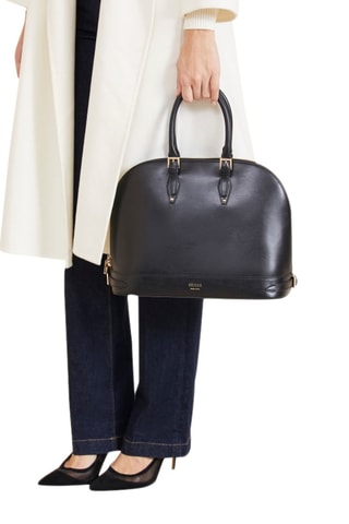 Sac à main en cuir Adele - Noir