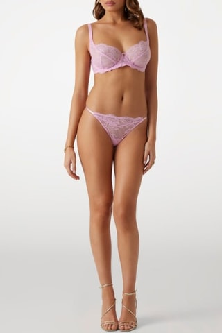 String Sara - Rose poudré