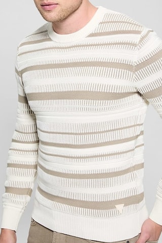 Pull Grover - Gris foncé et blanc