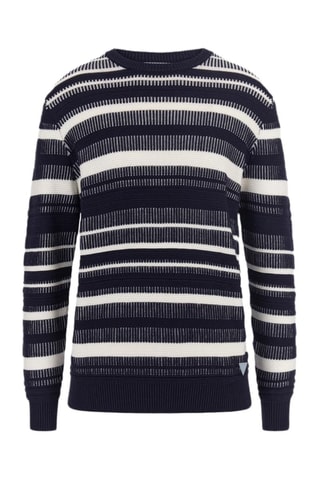 Pull Grover - Bleu nuit et blanc