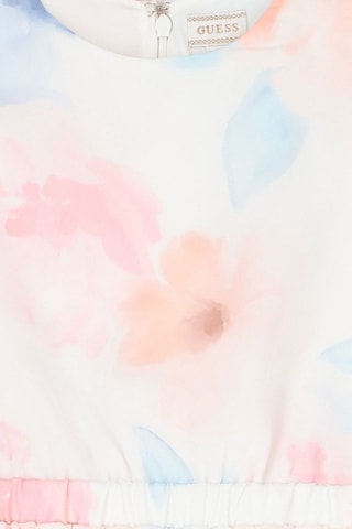 Robe tie and dye Chiffon - Bleu clair