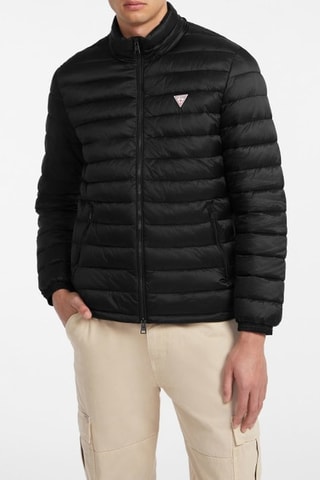 Doudoune à capuche - Noir