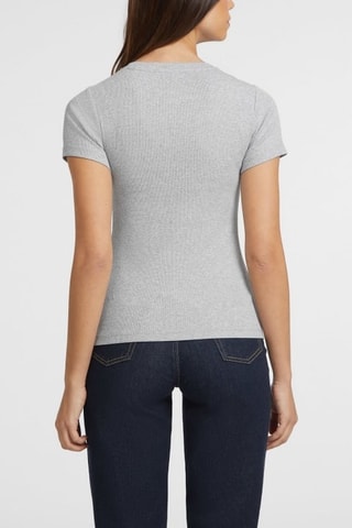 T-shirt - Gris et rouge