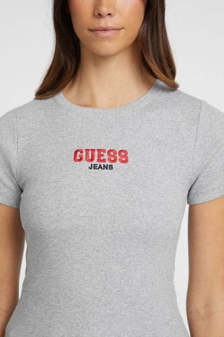 T-shirt - Gris et rouge