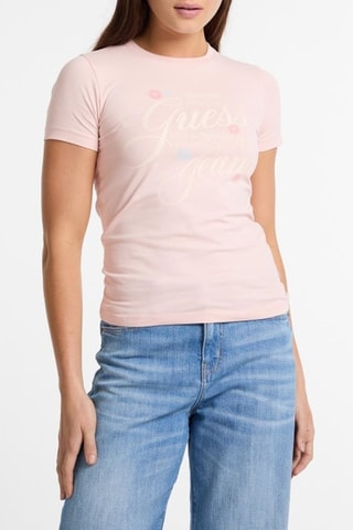T-shirt slim - Rose