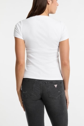 T-shirt slim - Blanc