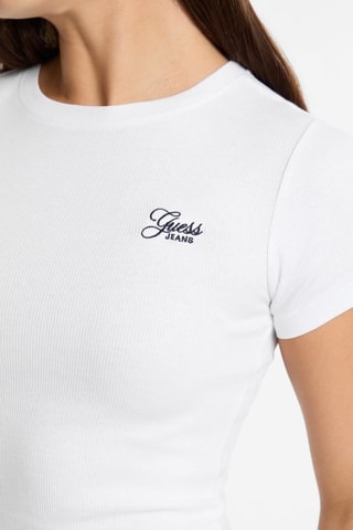 T-shirt slim - Blanc