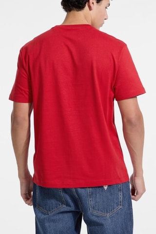 T-shirt Reg Collegiate - Rouge et blanc