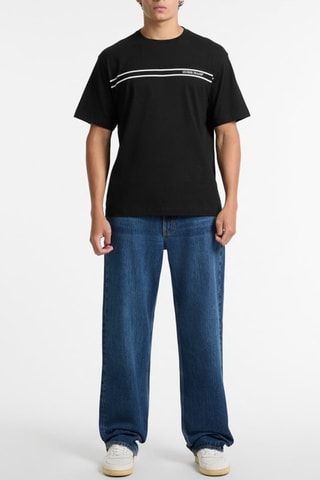 T-shirt Reg Chest - Noir et blanc