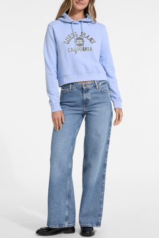 Sweat à capuche - Bleu clair