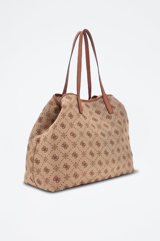 Cabas et pochette Neda - Marron