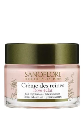 Soin régénération et éclat instantané vegan bio Crème des reines Rose Eclat - Peaux sensibles - 50 ml