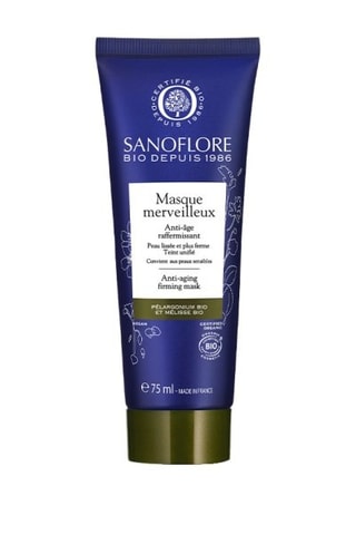Masque de nuit nti-âge raffermissant vegan bio Masque Merveilleux - Peaux sensibles - 75 ml