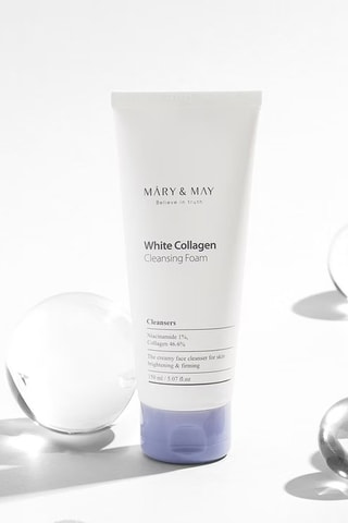 Mousse nettoyante au collagène blanc - 150 ml