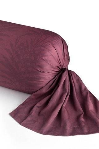 Federa cuscino alla francese in raso di cotone 80 fili/cm² Areca Micro - Marrone