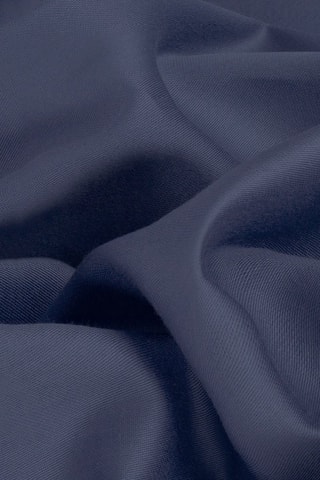 Federa cuscino alla francese in raso di cotone 80 fili/cm² Uni 1 Baratta - Blu notte